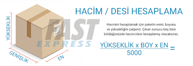 hacim desi hesaplama yurtdisi