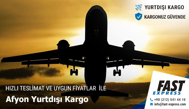 afyon yurtdisi kargo
